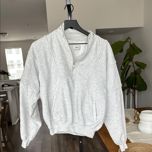 Joah Brown retro half zip sweatshirt S/M - Picture 2 of 3